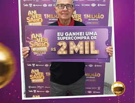 Ganhadores Aniversário Giassi - Giassi Criciúma Santa Bárbara