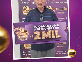 Ganhadores Aniversário Giassi - Giassi Florianópolis 