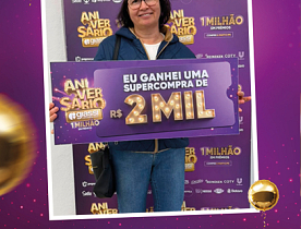 Ganhadores Aniversário Giassi - Giassi Florianópolis 