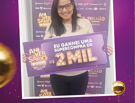Ganhadores Aniversário Giassi - Giassi Florianópolis 