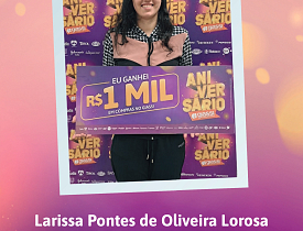 Ganhadores Aniversário Giassi - Giassi Itajaí
