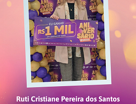 Ganhadores Aniversário Giassi - Giassi Itajaí