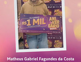 Ganhadores Aniversário Giassi - Giassi Itajaí