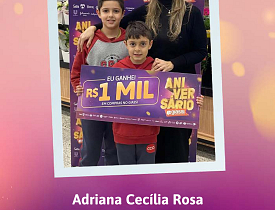 Ganhadores Aniversário Giassi - Giassi Itajaí