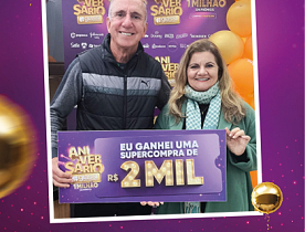 Ganhadores Aniversário Giassi - Giassi Itajaí