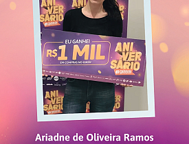 Ganhadores Aniversário Giassi - Giassi Jaraguá do Sul