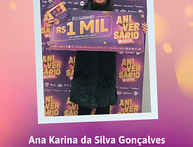 Ganhadores Aniversário Giassi - Giassi Jaraguá do Sul