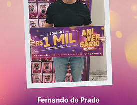 Ganhadores Aniversário Giassi - Giassi Jaraguá do Sul