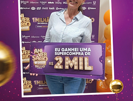 Ganhadores Aniversário Giassi - Giassi Jaraguá do Sul