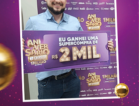 Ganhadores Aniversário Giassi - Giassi Jaraguá do Sul