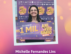Ganhadores Aniversário Giassi - Giassi Joinville América