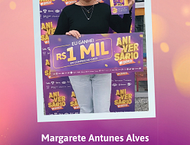 Ganhadores Aniversário Giassi - Giassi Joinville América