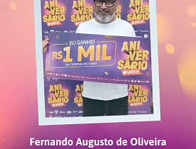 Ganhadores Aniversário Giassi - Giassi Joinville América