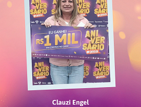 Ganhadores Aniversário Giassi - Giassi Joinville América
