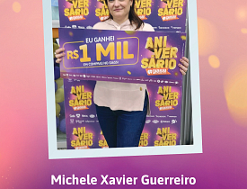 Ganhadores Aniversário Giassi - Giassi Joinville América