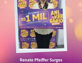 Ganhadores Aniversário Giassi - Giassi Joinville América