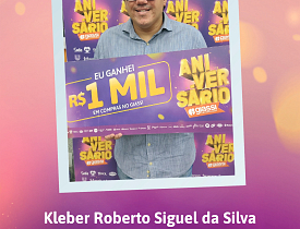 Ganhadores Aniversário Giassi - Giassi Joinville América