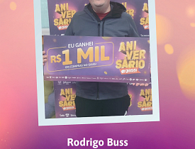 Ganhadores Aniversário Giassi - Giassi Joinville América