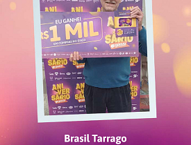 Ganhadores Aniversário Giassi - Giassi Joinville América