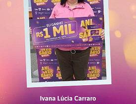 Ganhadores Aniversário Giassi - Giassi Joinville América