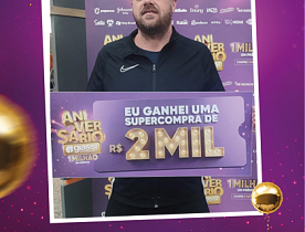 Ganhadores Aniversário Giassi - Giassi Joinville América