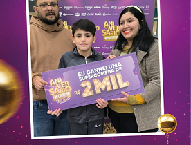 Ganhadores Aniversário Giassi - Giassi Joinville América