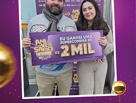Ganhadores Aniversário Giassi - Giassi Joinville América