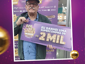 Ganhadores Aniversário Giassi - Giassi Joinville América
