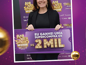 Ganhadores Aniversário Giassi - Giassi Joinville América