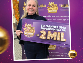 Ganhadores Aniversário Giassi - Giassi Joinville América