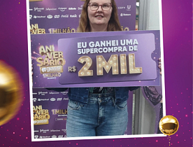 Ganhadores Aniversário Giassi - Giassi Joinville América