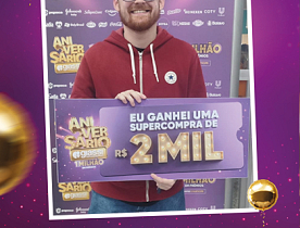 Ganhadores Aniversário Giassi - Giassi Joinville América
