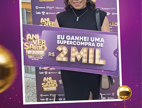 Ganhadores Aniversário Giassi - Giassi Joinville América
