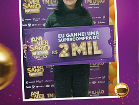 Ganhadores Aniversário Giassi - Giassi Joinville América