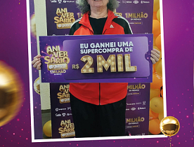 Ganhadores Aniversário Giassi - Giassi Joinville América