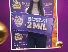 Ganhadores Aniversário Giassi - Giassi Joinville América