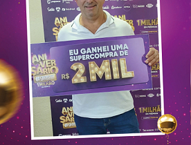 Ganhadores Aniversário Giassi - Giassi Joinville América