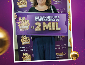 Ganhadores Aniversário Giassi - Giassi Joinville América