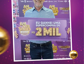 Ganhadores Aniversário Giassi - Giassi Joinville América