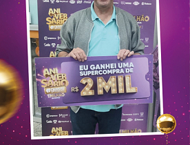 Ganhadores Aniversário Giassi - Giassi Joinville América