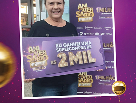 Ganhadores Aniversário Giassi - Giassi Joinville América