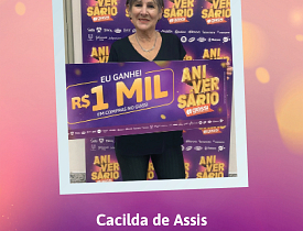 Ganhadores Aniversário Giassi - Giassi Joinville Bucarein