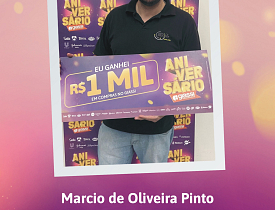 Ganhadores Aniversário Giassi - Giassi Joinville Bucarein