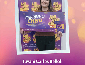 Ganhadores Aniversário Giassi - Giassi Joinville Bucarein