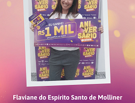Ganhadores Aniversário Giassi - Giassi Joinville Bucarein