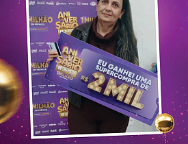 Ganhadores Aniversário Giassi - Giassi Joinville Bucarein