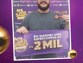 Ganhadores Aniversário Giassi - Giassi Joinville Bucarein