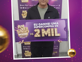 Ganhadores Aniversário Giassi - Giassi Joinville Bucarein