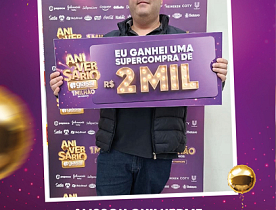 Ganhadores Aniversário Giassi - Giassi Joinville Bucarein