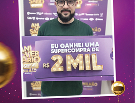 Ganhadores Aniversário Giassi - Giassi Joinville Bucarein